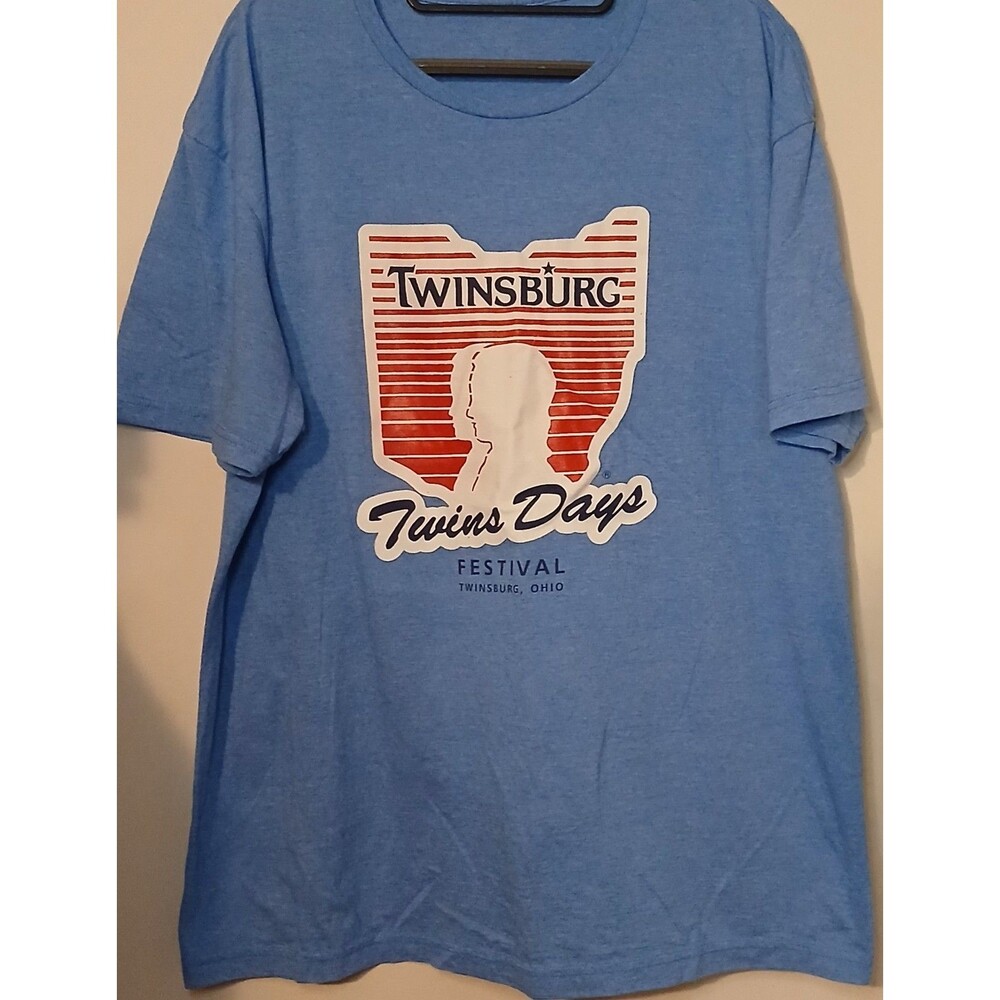 Vintage Twins Days Festival T Shirt Mens XL Twinsburg Ohio Graphic Single Stitch